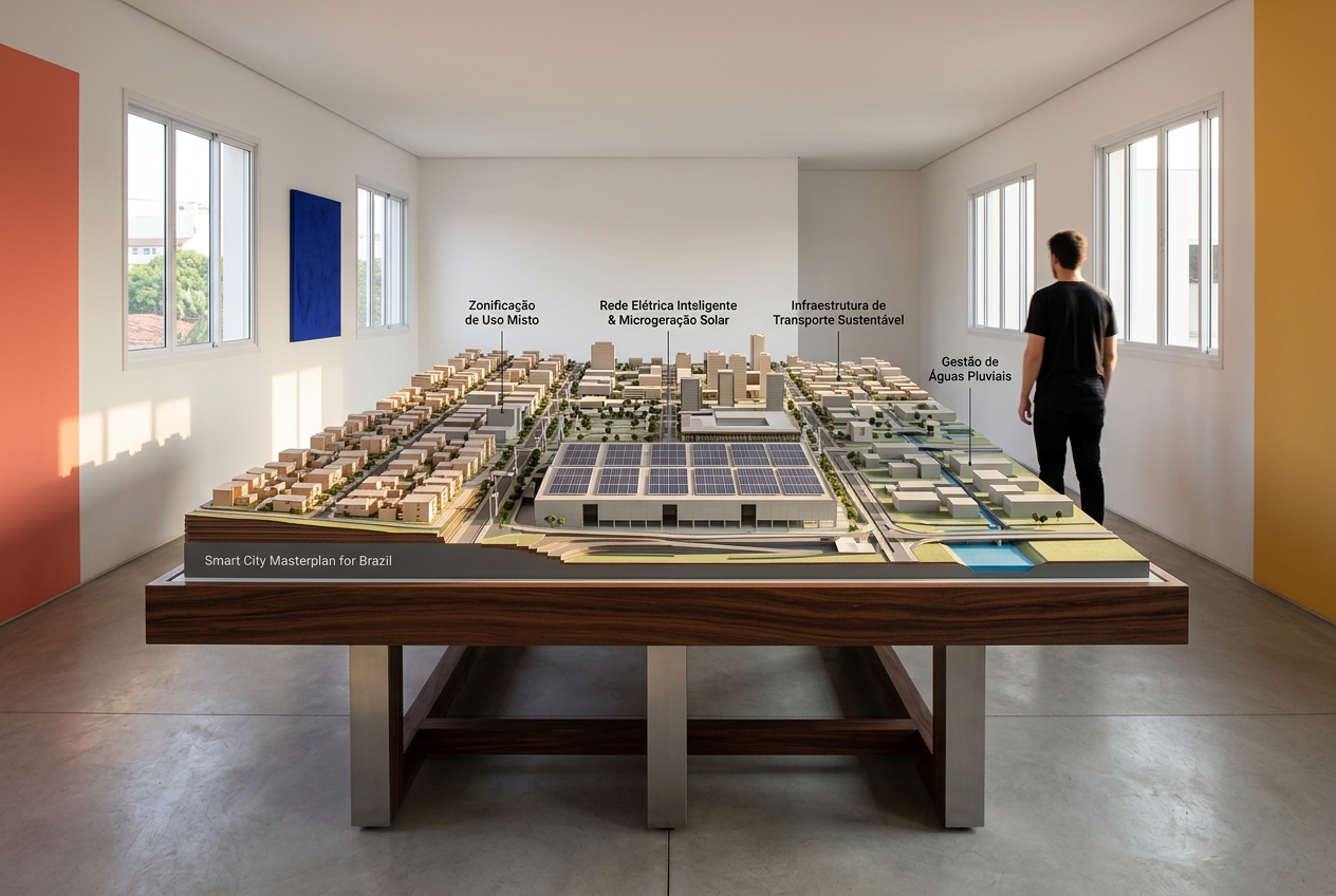 Cidades inteligentes (smart city): painéis solares em escolas