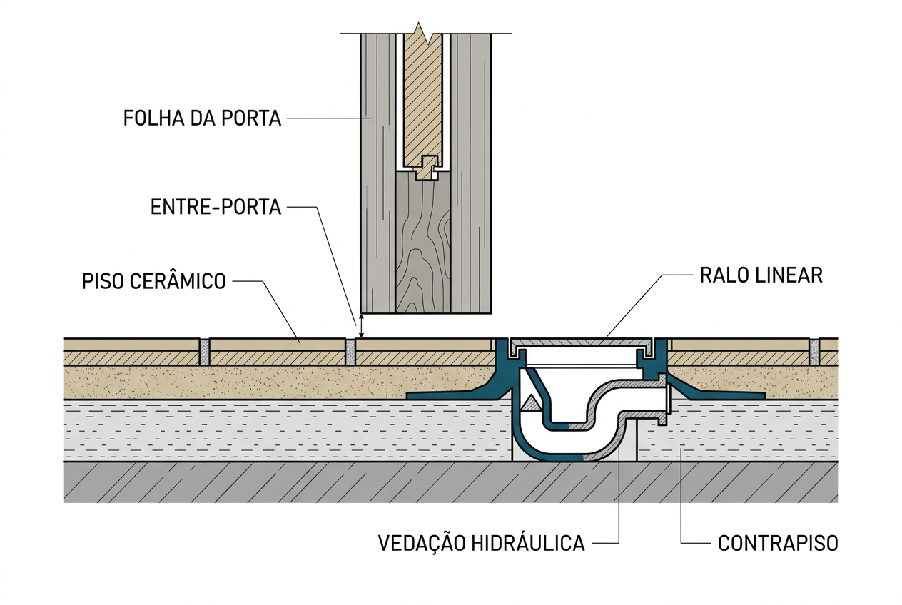 O nivelamento e escoamento também entram nesta categoria técnica
