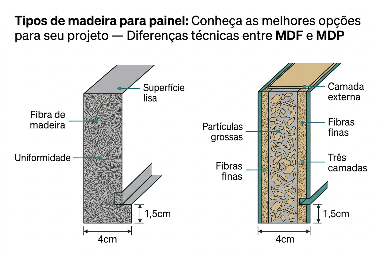 Tipos de madeira para painel: painel de madeira com retardante de fogo (miolo vermelho)