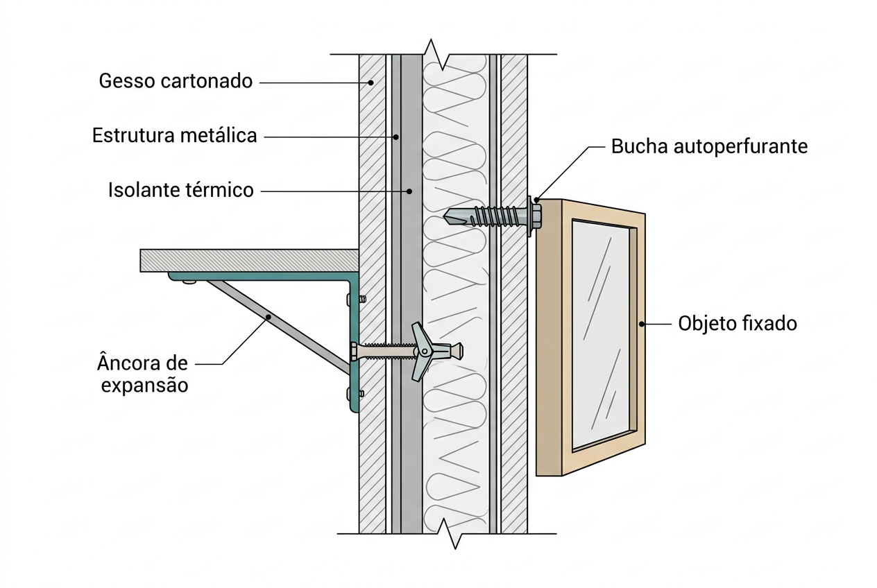 Dominar as técnicas de como fixar objetos em parede de drywall é essencial para qualquer profissional