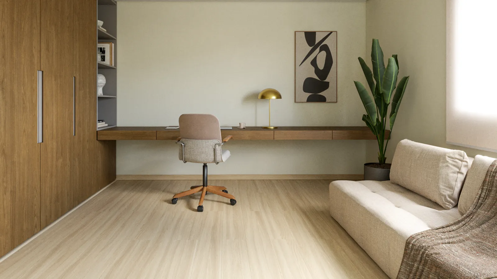 Piso laminado Carvalho Dian
