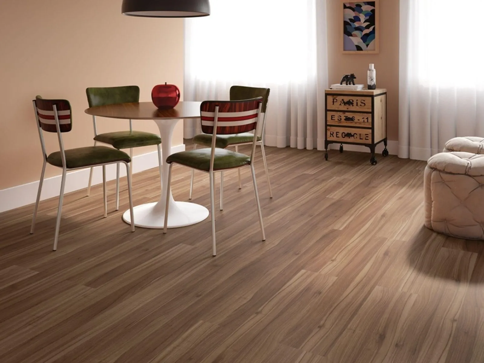 Piso laminado Nogueira Cadiz
