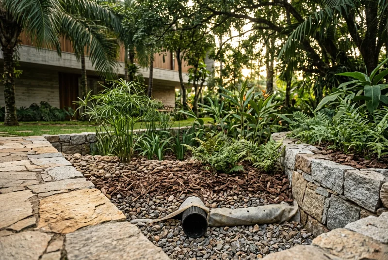 Cidade esponja projeto: aplicação no lote