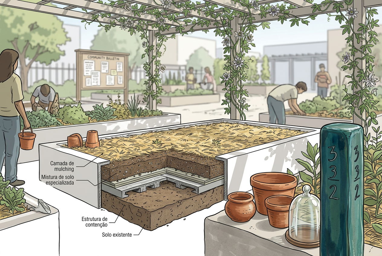 Hortas Urbanas evitam o consumo de vegetais com agrotóxicos