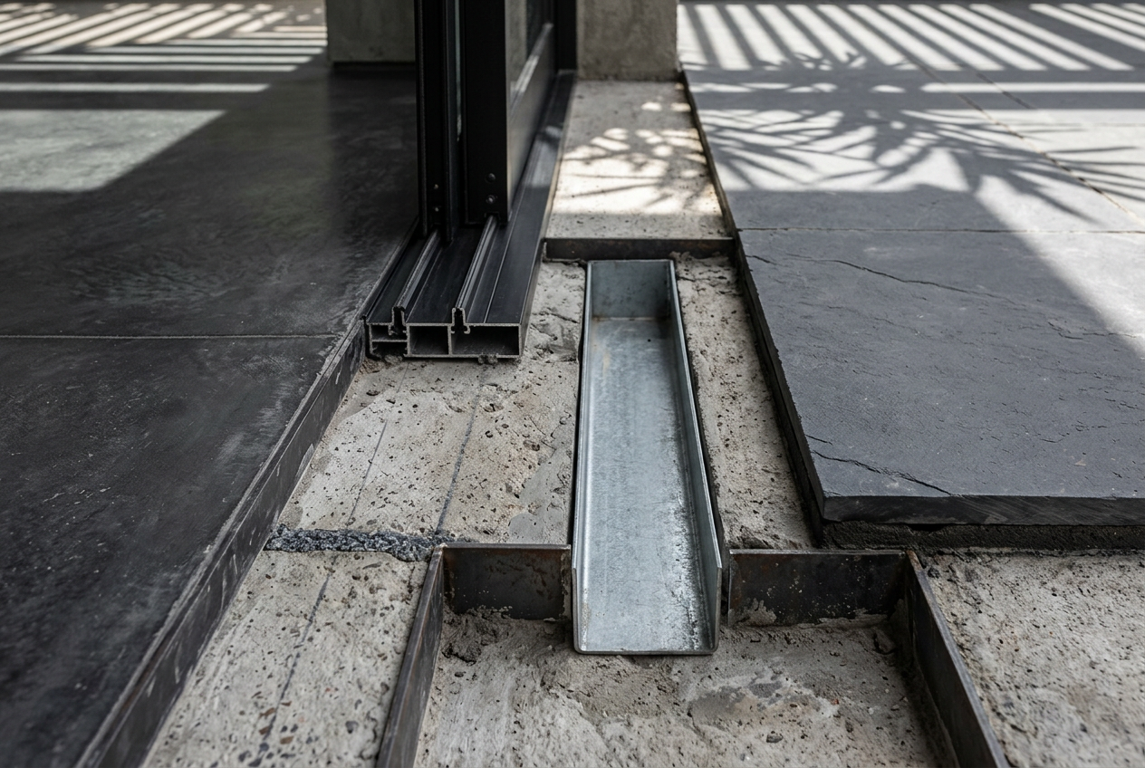 Corte de planta baixa: exemplo