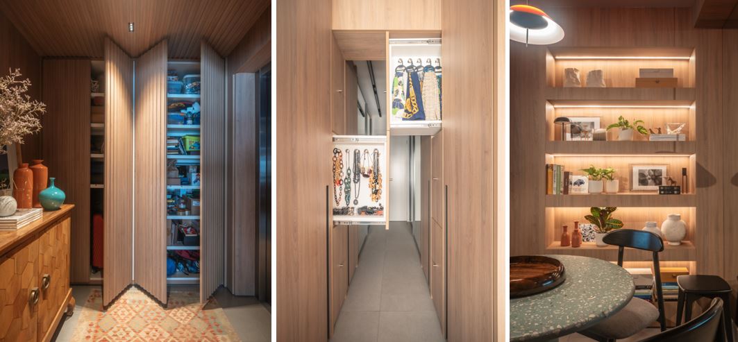 Projeto: Dantas & Passos Arquitetura | Detalhe de um ambiente que exemplifica a flexibilidade e atemporalidade de uma 'forever home'.