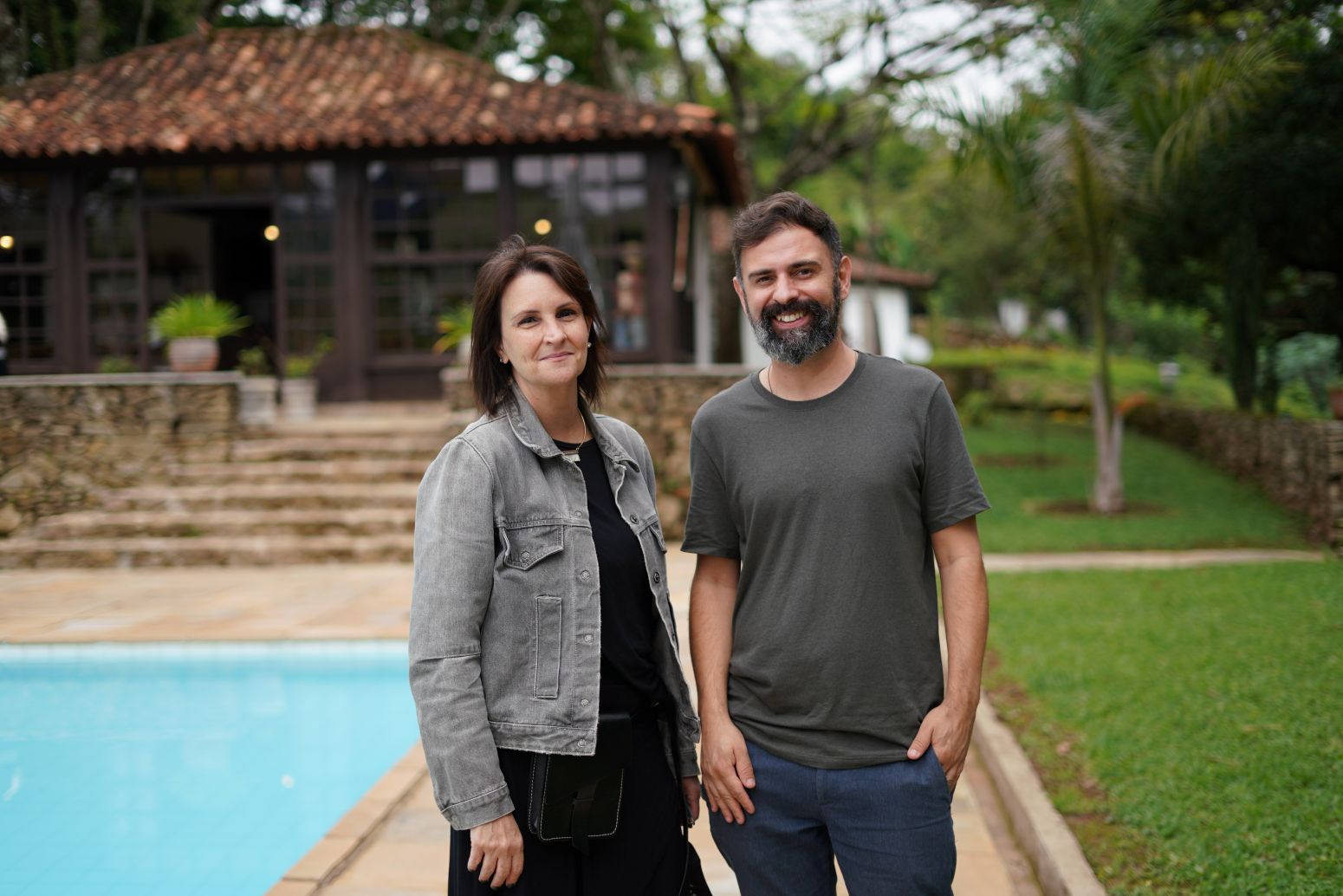 Simone Quintas e Júnior Guimarães, idealizadores da Semana Criativa de Tiradentes.
